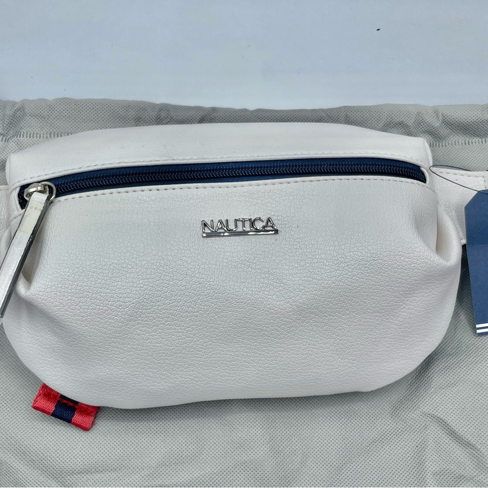 Nautica White Belt Bag